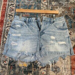 Denim Shorts, Size M, Loose Fitting